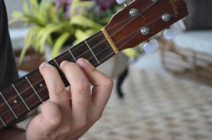 acorde ukulele B